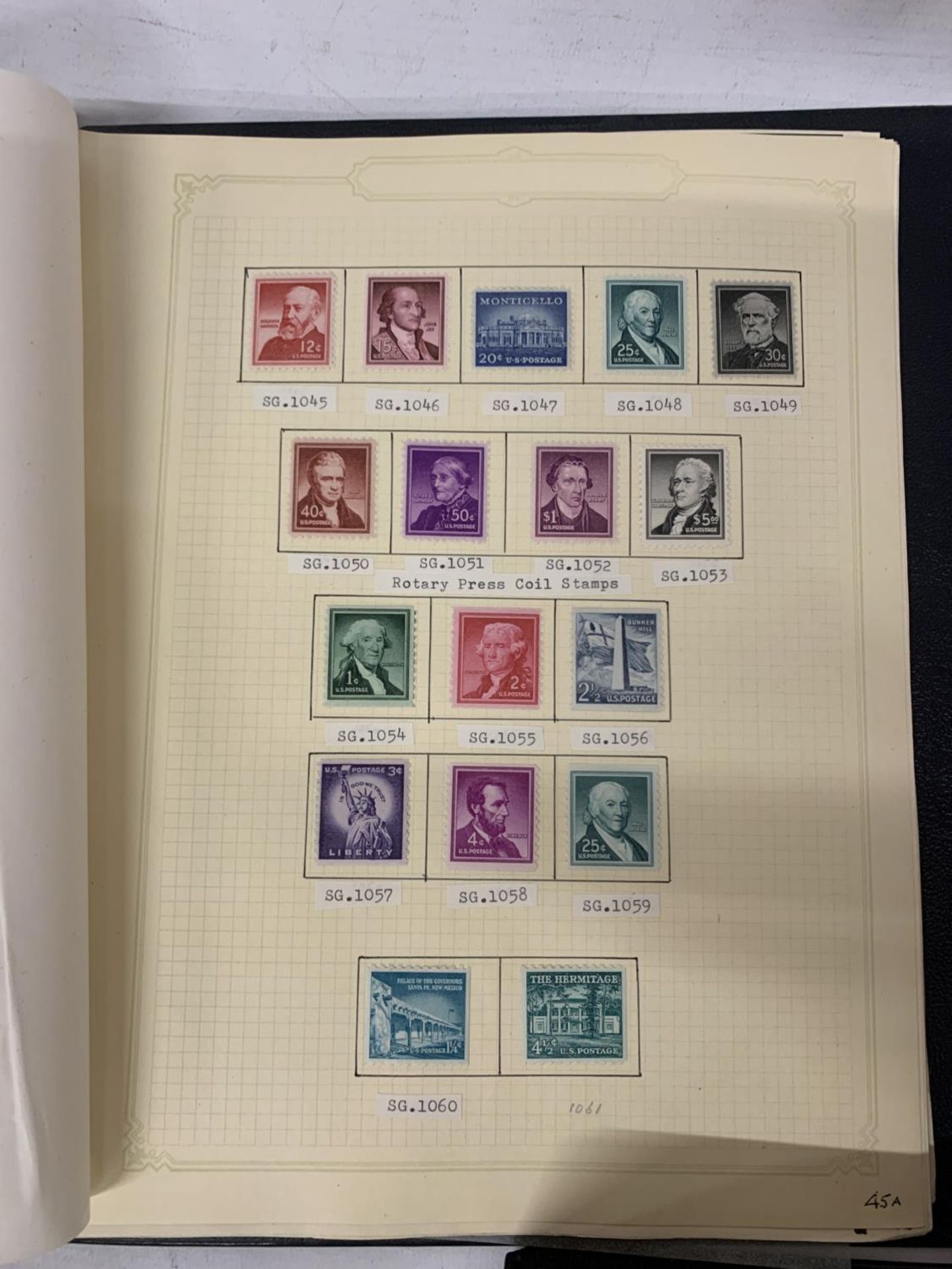 TWO FOLDERS OF AMERICAN STAMPS 1890-1978 AND A FURTHER FOLDER OF POST OFFICE SPECIAL EDITIONS - Image 7 of 7