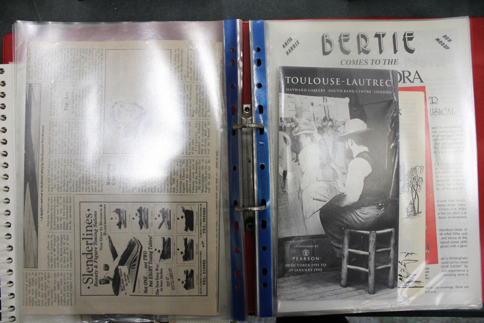 A COLLECTION OF VINTAGE THEATRE PROGRAMMES, TICKETS AND EPHEMERA - Image 6 of 7