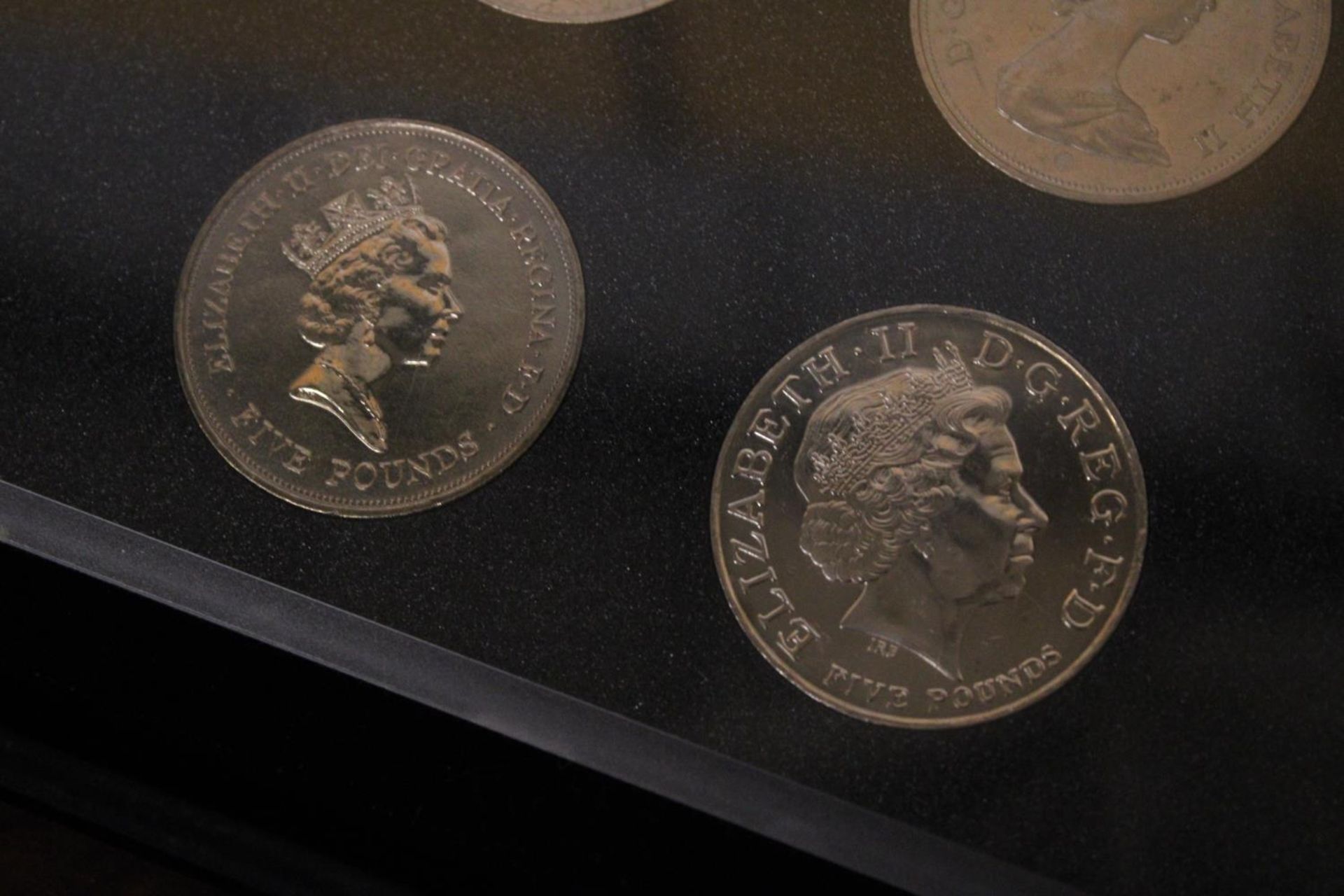 A WESTMINSTER BOXED FOUR COIN SET "THE PORTRAITS OF A QUEEN" WITH CERTIFICATE OF AUTHENTICITY - Image 4 of 5