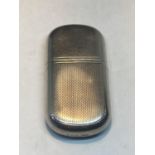 A HALLMARKED BIRMINGHAM SILVER LIGHTER