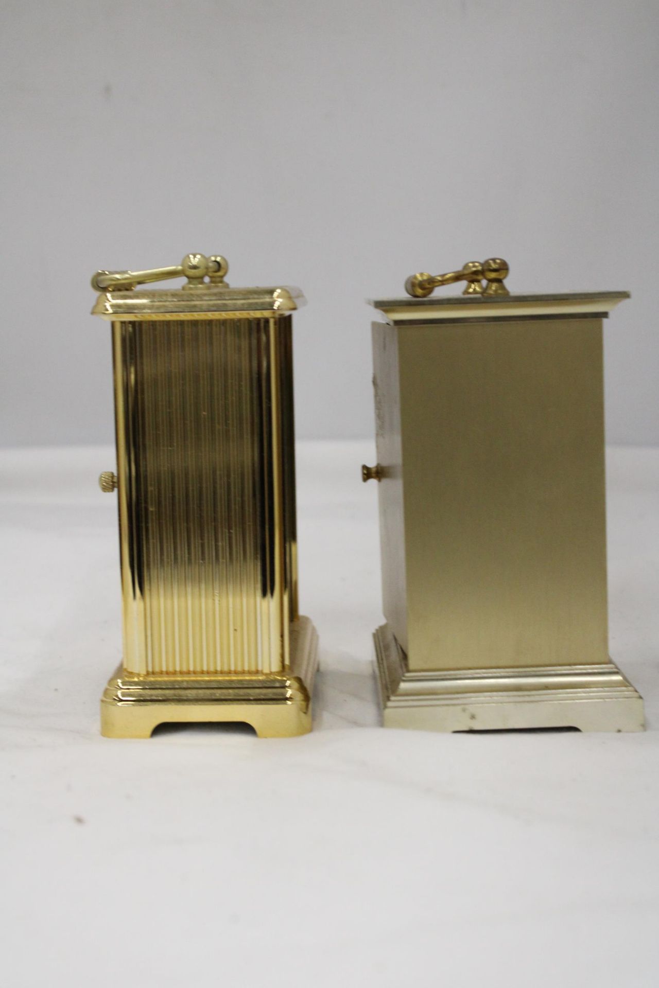 TWO CARRIAGE CLOCKS - Image 3 of 7