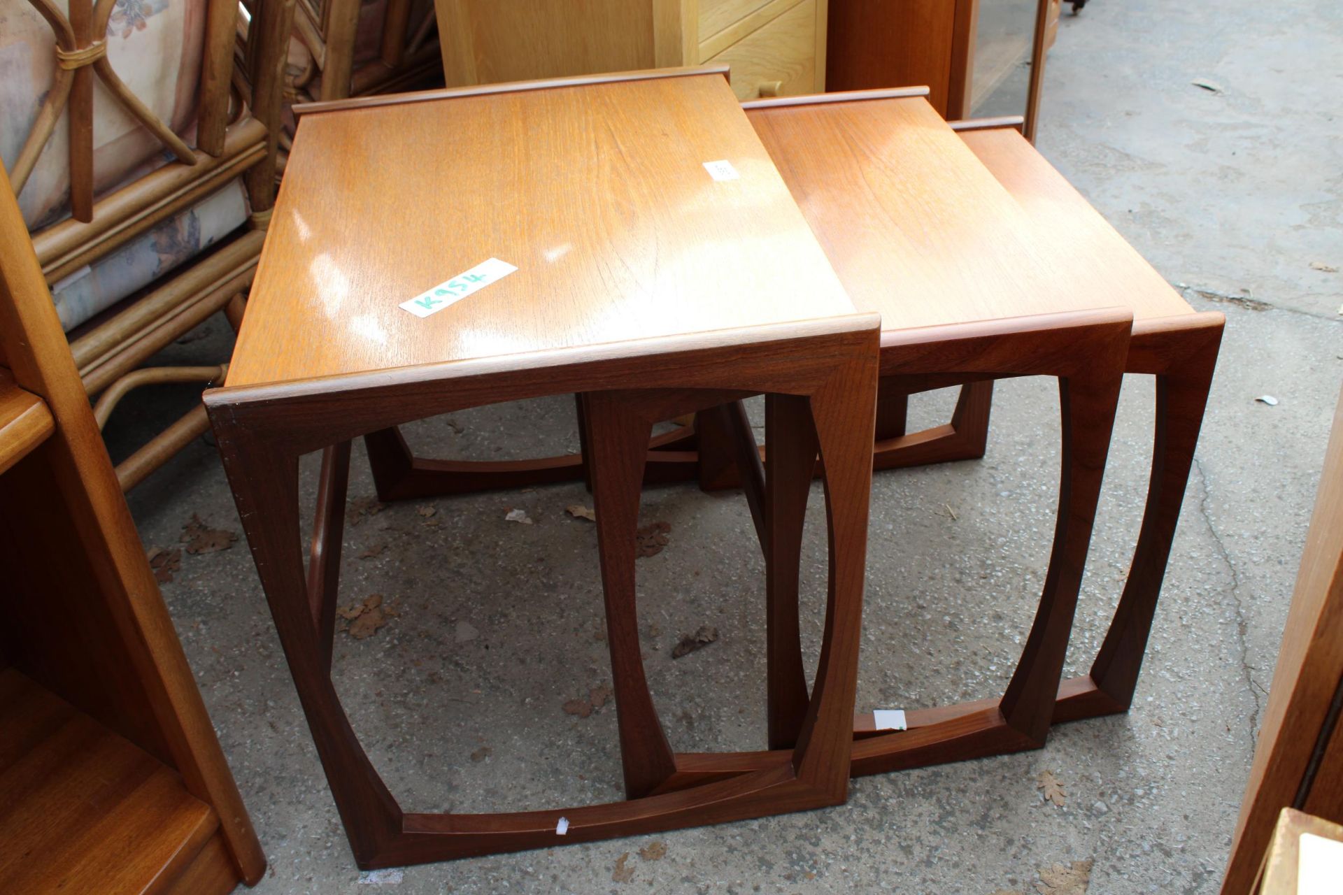 A RETRO TEAK NEST OF THREE G PLAN TABLES - Image 2 of 4