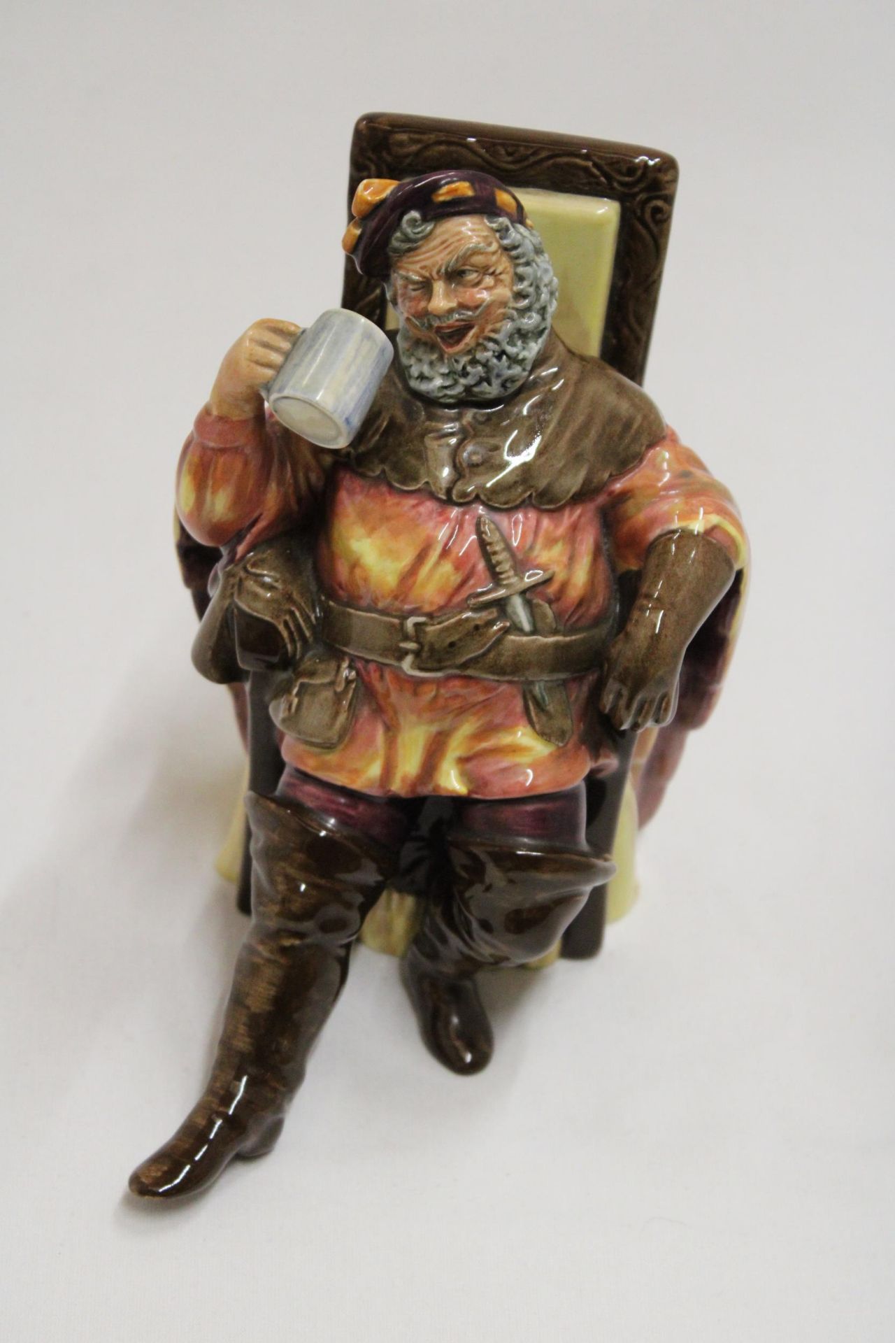 A ROYAL DOULTON FIGURE "THE FOAMING QUART" HN 2162