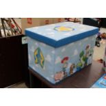 A FABRIC TOY STORY TOY BOX