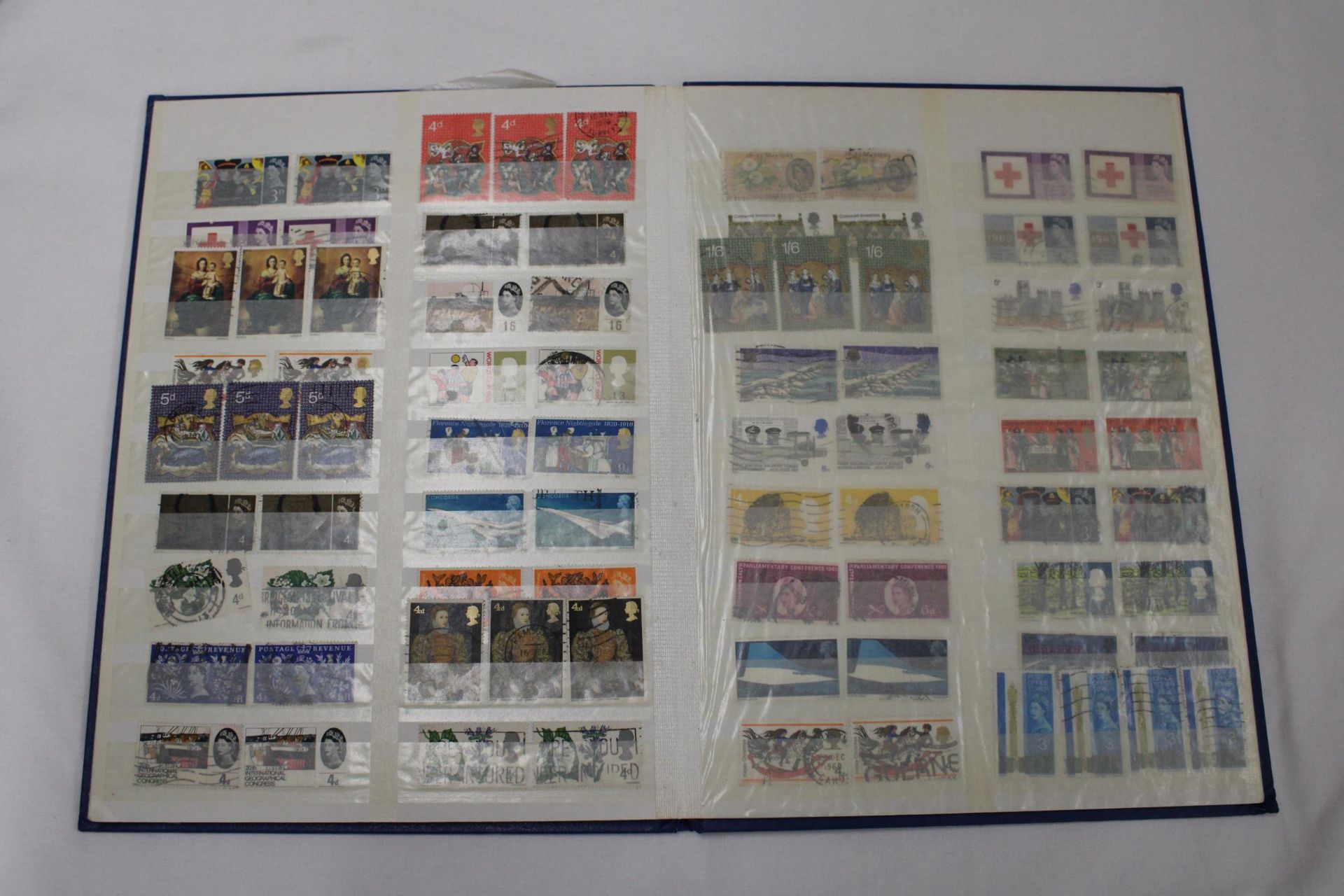 TWO FULL ALBUMS OF BRITISH STAMPS - Image 2 of 6