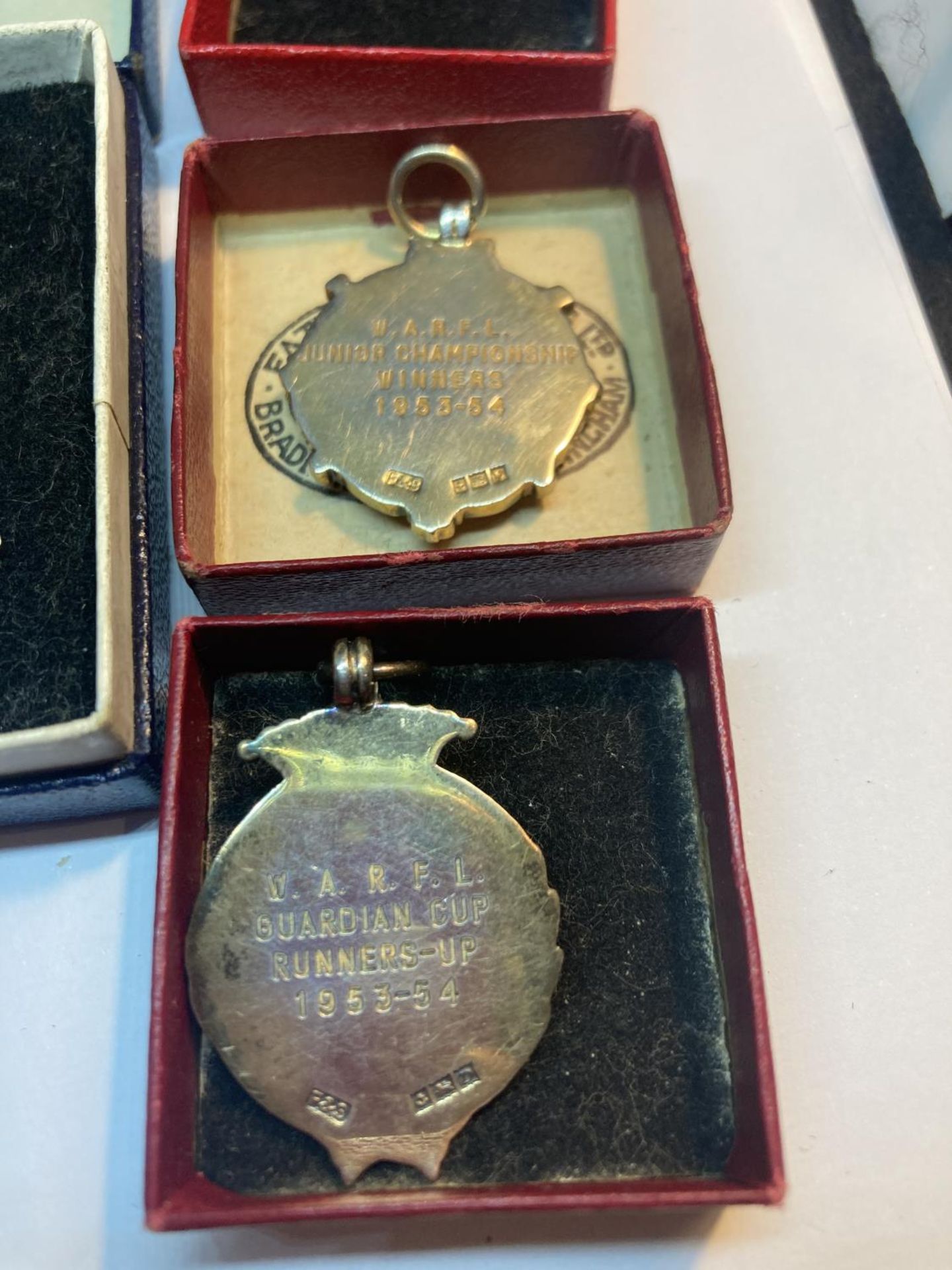 SIX BOXED HALLMARKED SILVER MEDALS TO INCLUDE FIVE FOR ATHLETICS AND A MASONIC - Image 7 of 7