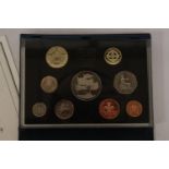 THE ROYAL MINT 1996 PROOF COIN COLLECTION WITH COA