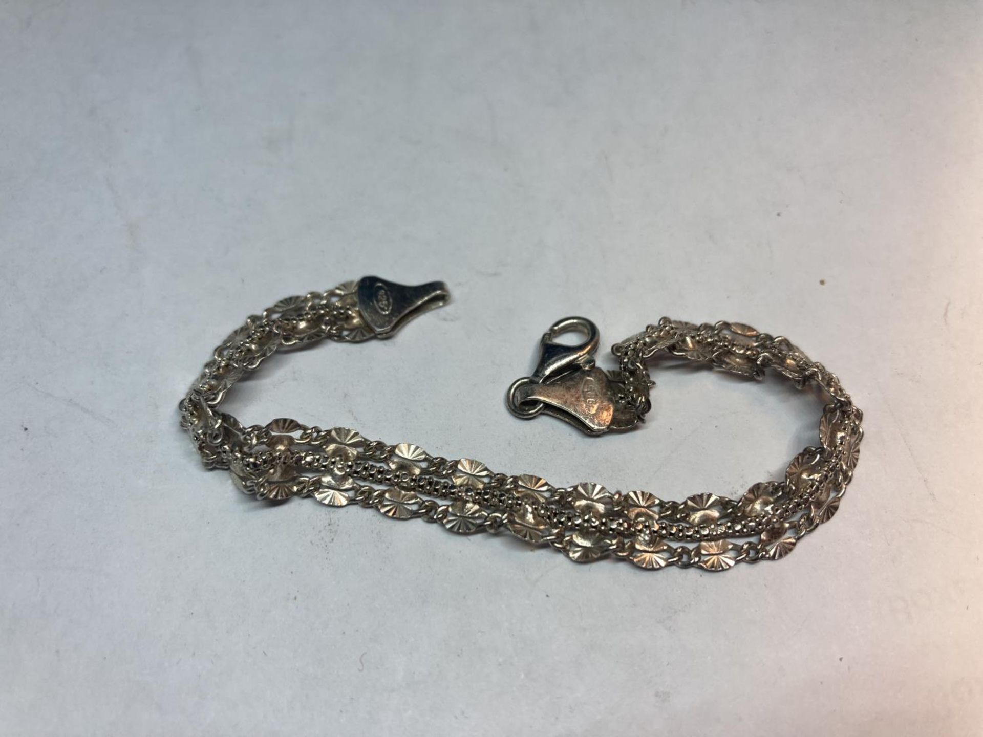 THREE SILVER BRACELETS - Image 3 of 3