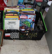 AN ASSORTMENT OF VARIOUS COMICS AND ANNUALS TO INCLUDE MARVEL ETC