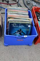 A LARGE ASSORTMENT OF LP RECORDS