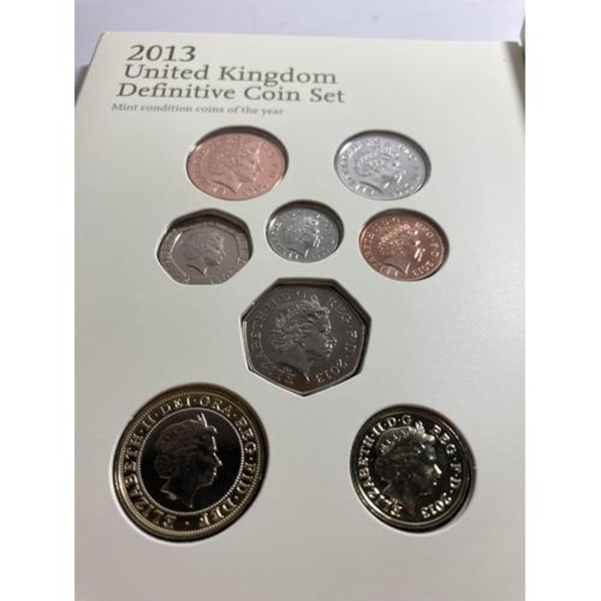 THE ROYAL MINT 1993 PROOF COIN COLLECTION WITH COA - Bild 2 aus 2