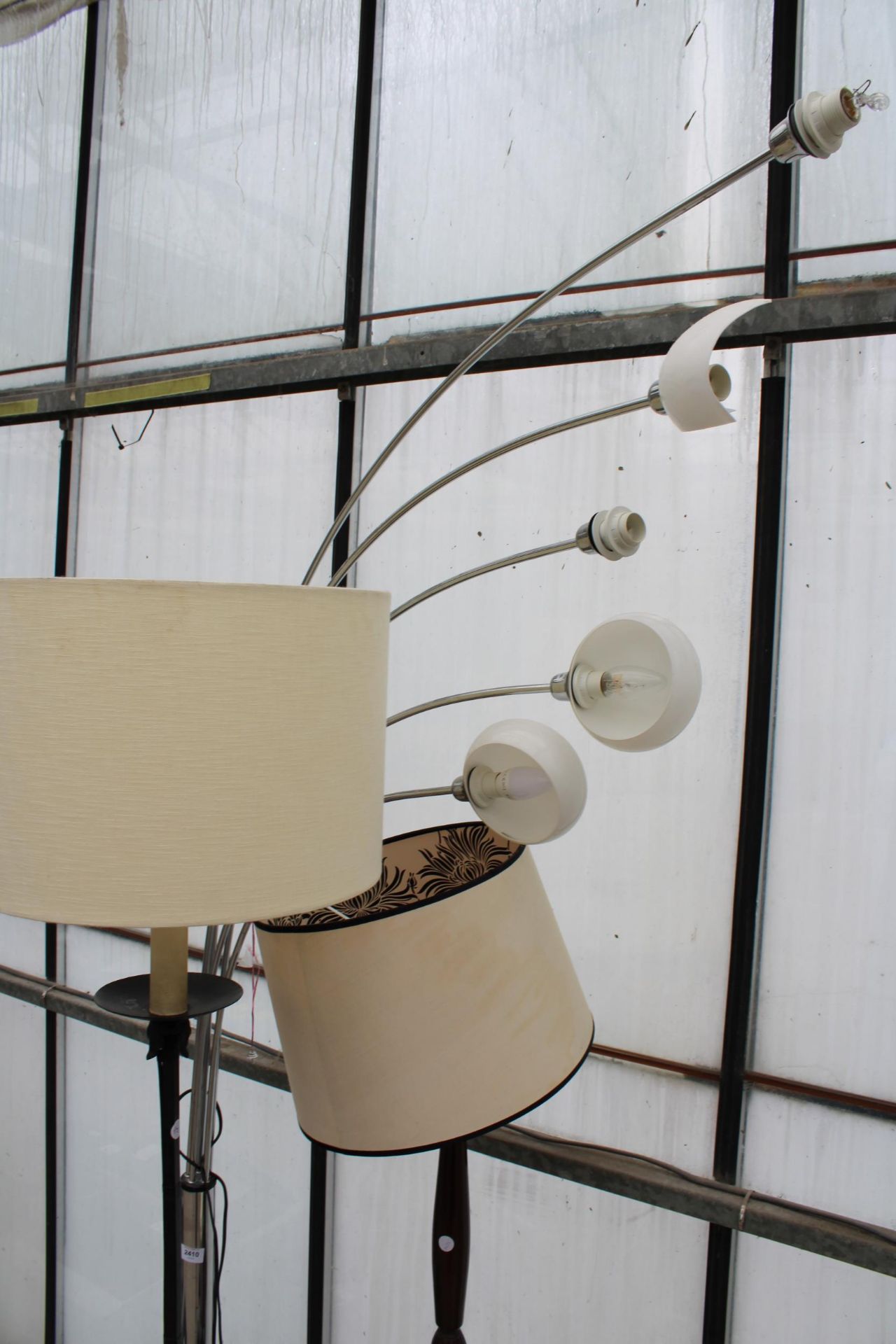 THREE VARIOUS STANDARD LAMPS - Image 2 of 3