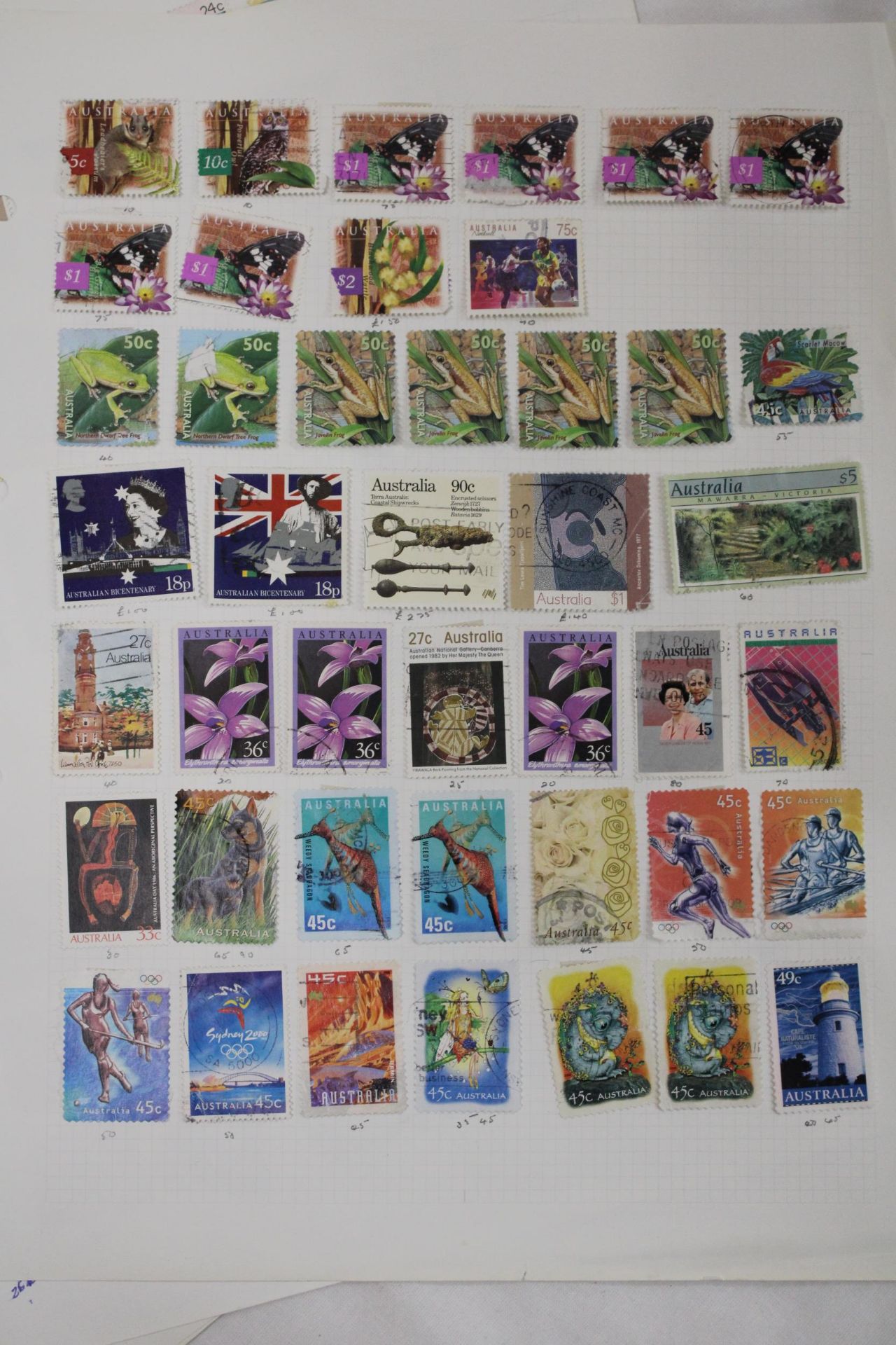 A COLLECTION OF CANADIAN STAMPS - Bild 2 aus 5