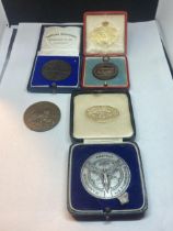 FOUR COMMEMORATIVE MEDALS, TO INCLUDE RHODESIAN INDEPENDANCE, PHOTOGRAPHY ETC