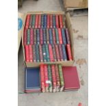 A LARGE ASSORTMENT OF VINTAGE HARDBACK BOOKS