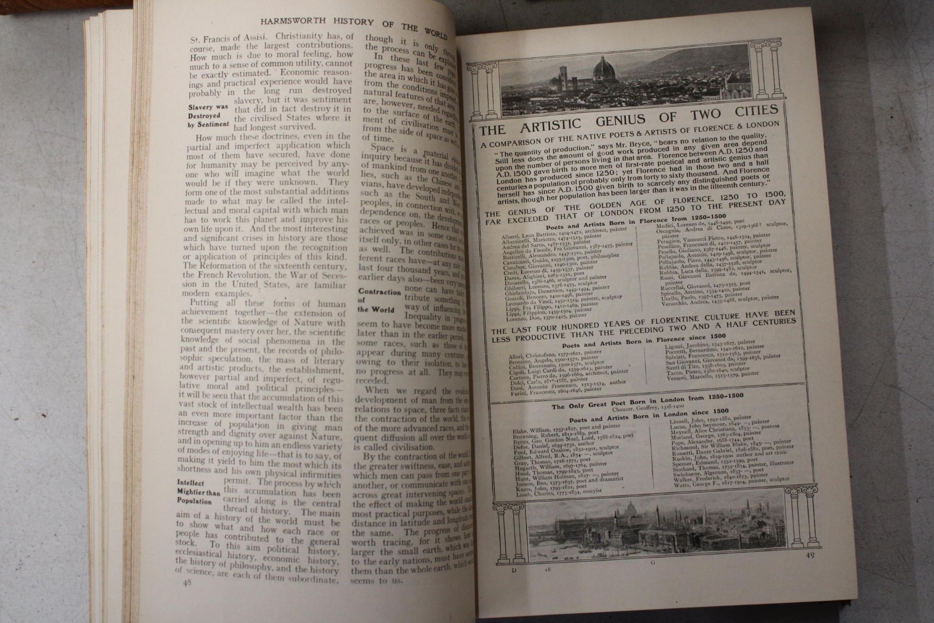 SIX HARDBACK VOLUMES OF HARMSWORTH, 1907, HISTORY OF THE WORLD - Image 4 of 5
