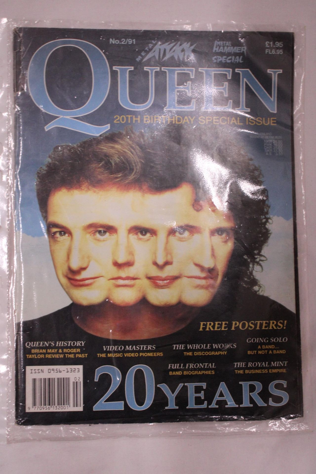 TWO VINTAGE MAGAZINES, ONE QUEEN, THE POP GROUP 20TH BIRTHDAY SPECIAL ISSUE, THE OTHER THE LAST EVER - Image 4 of 4