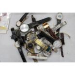 A QUANTITY OF WRISTWATCHES TO INCLUDE PULSAR, ROTARY, ETC