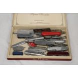 A COLLECTION OF 22 VINTAGE PEN KNIVES