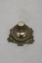 A VICTORIAN HOTEL COUNTER BELL