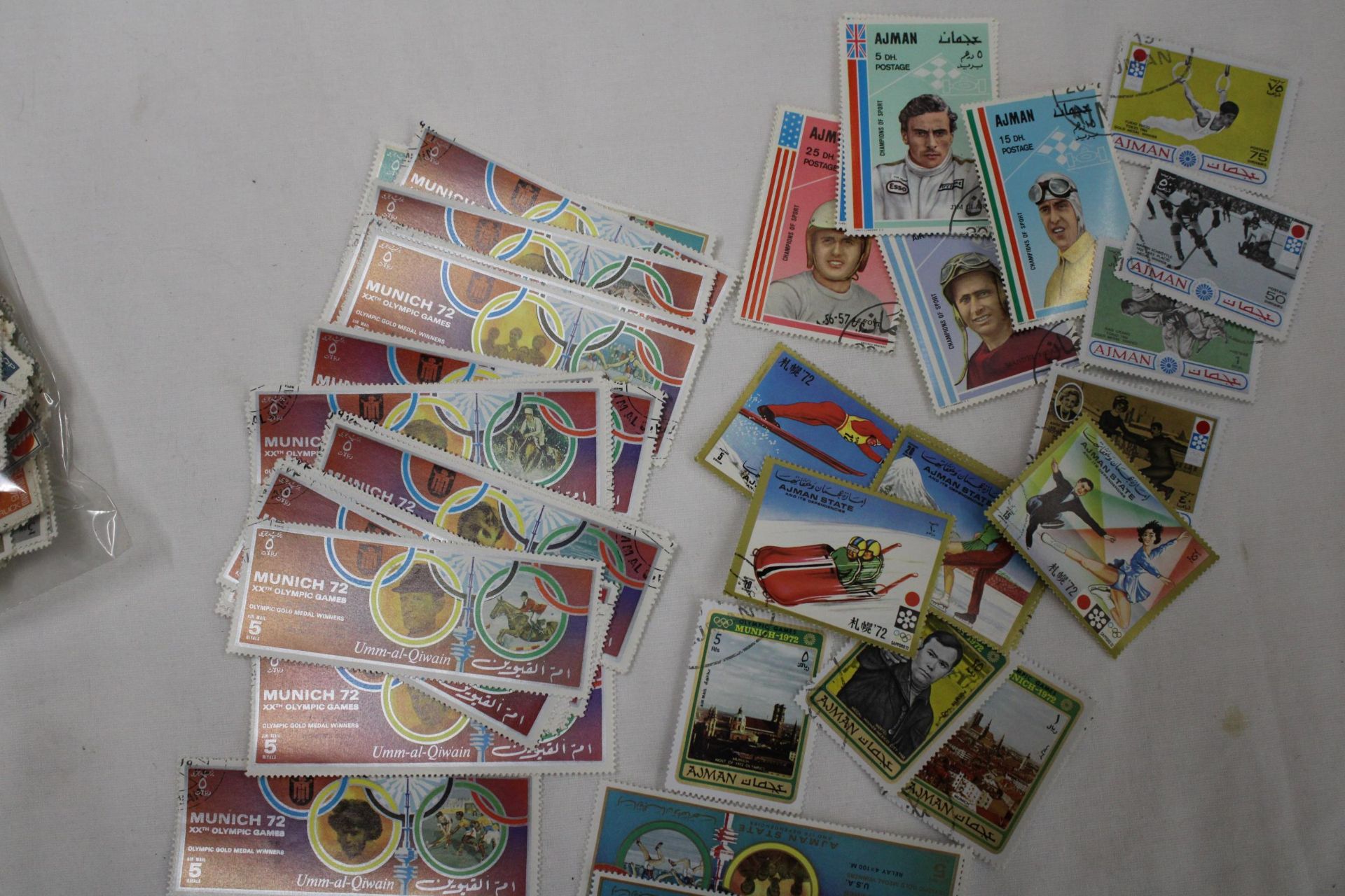 A LARGE COLLECTION OF OLYMPIC GAMES RELATED STAMPS - Bild 5 aus 7