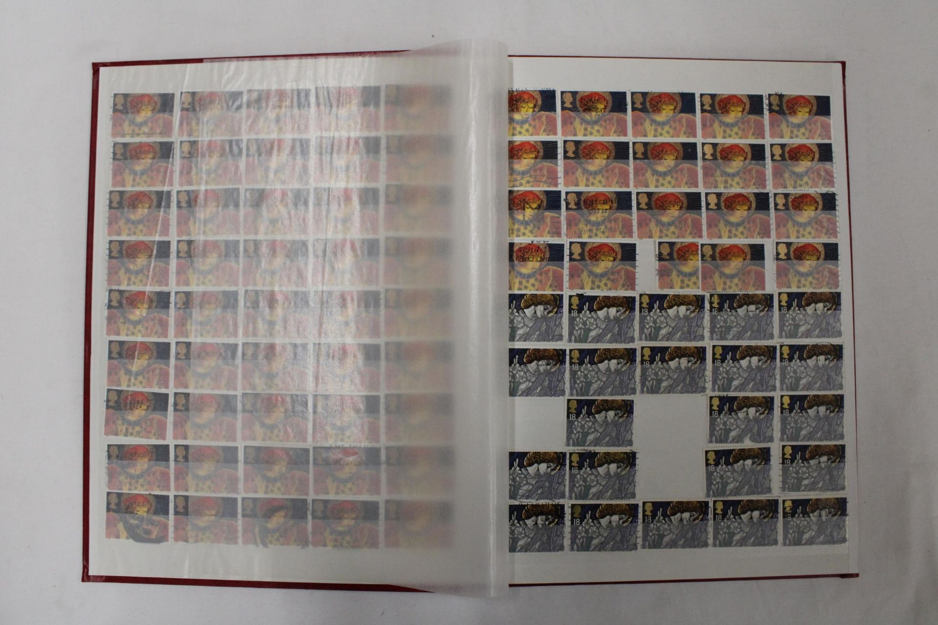 TWO FULL ALBUMS CONTAINING BRITISH AND FOREIGN STAMPS - Image 3 of 6