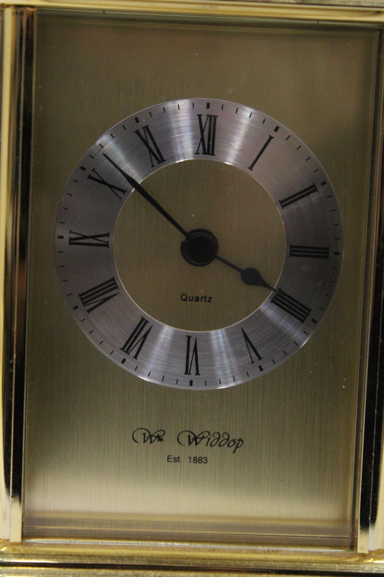 TWO CARRIAGE CLOCKS - Image 6 of 7