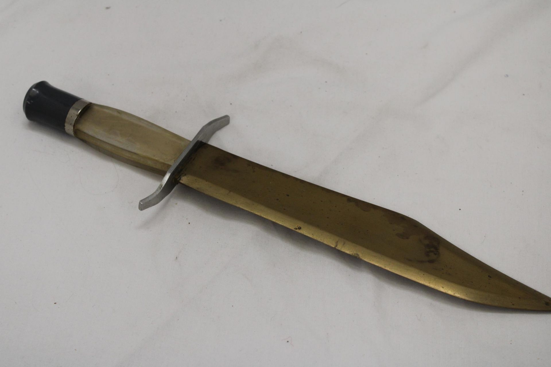 A BOWIE KNIFE, LENGTH 39CM - Image 4 of 4