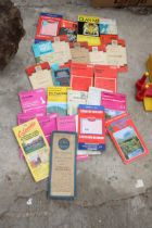 AN ASSORTMENT OF ORDNANCE SURVEY MAPS