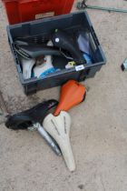 AN ASSORTMENT OF VARIOUS BIKE SEATS