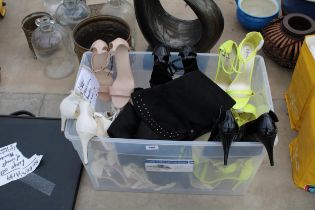 A LARGE QUANTITY OF AS NEW LADIES FASHION SHOES FROM SIZES 4-8