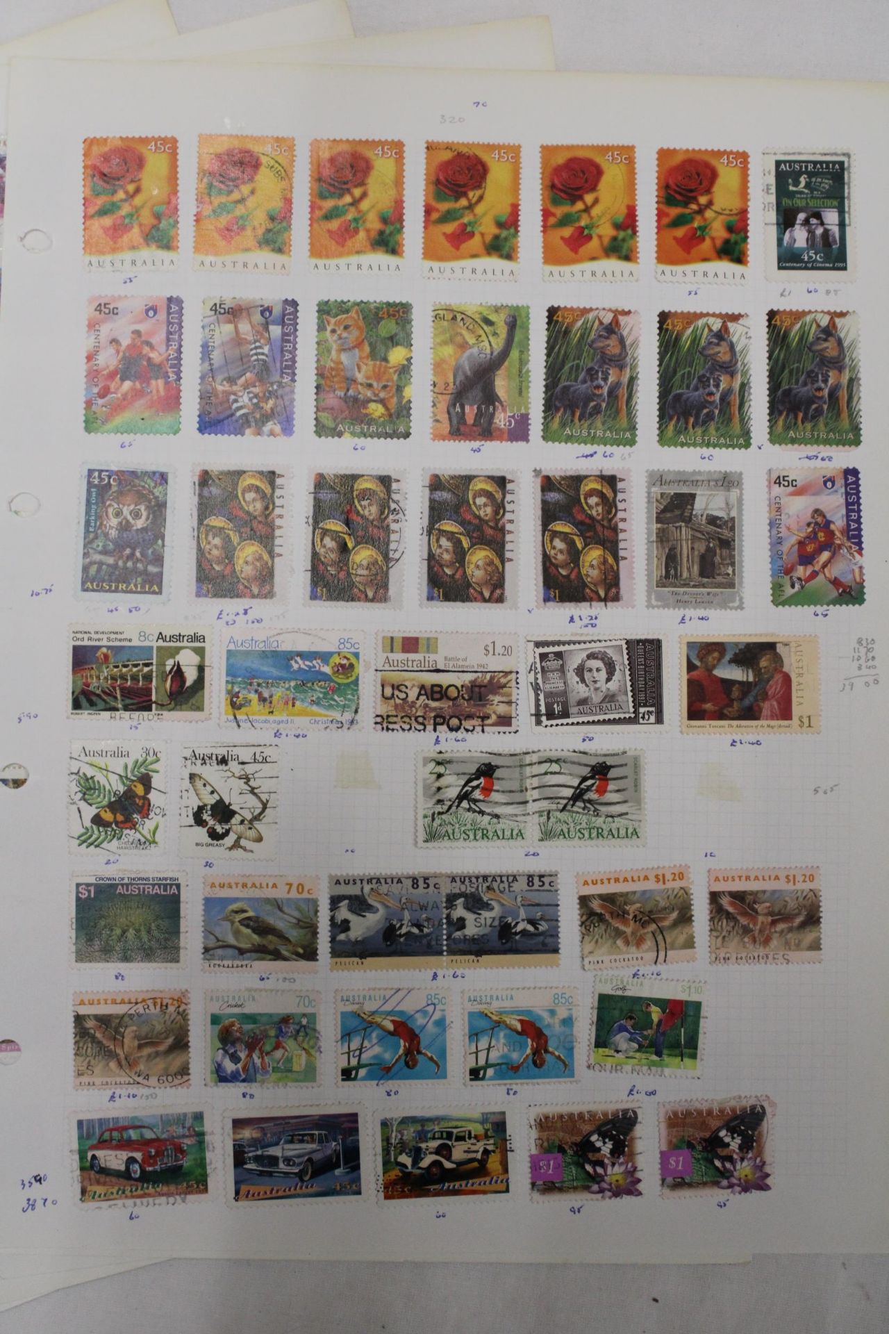 A COLLECTION OF CANADIAN STAMPS - Bild 5 aus 5