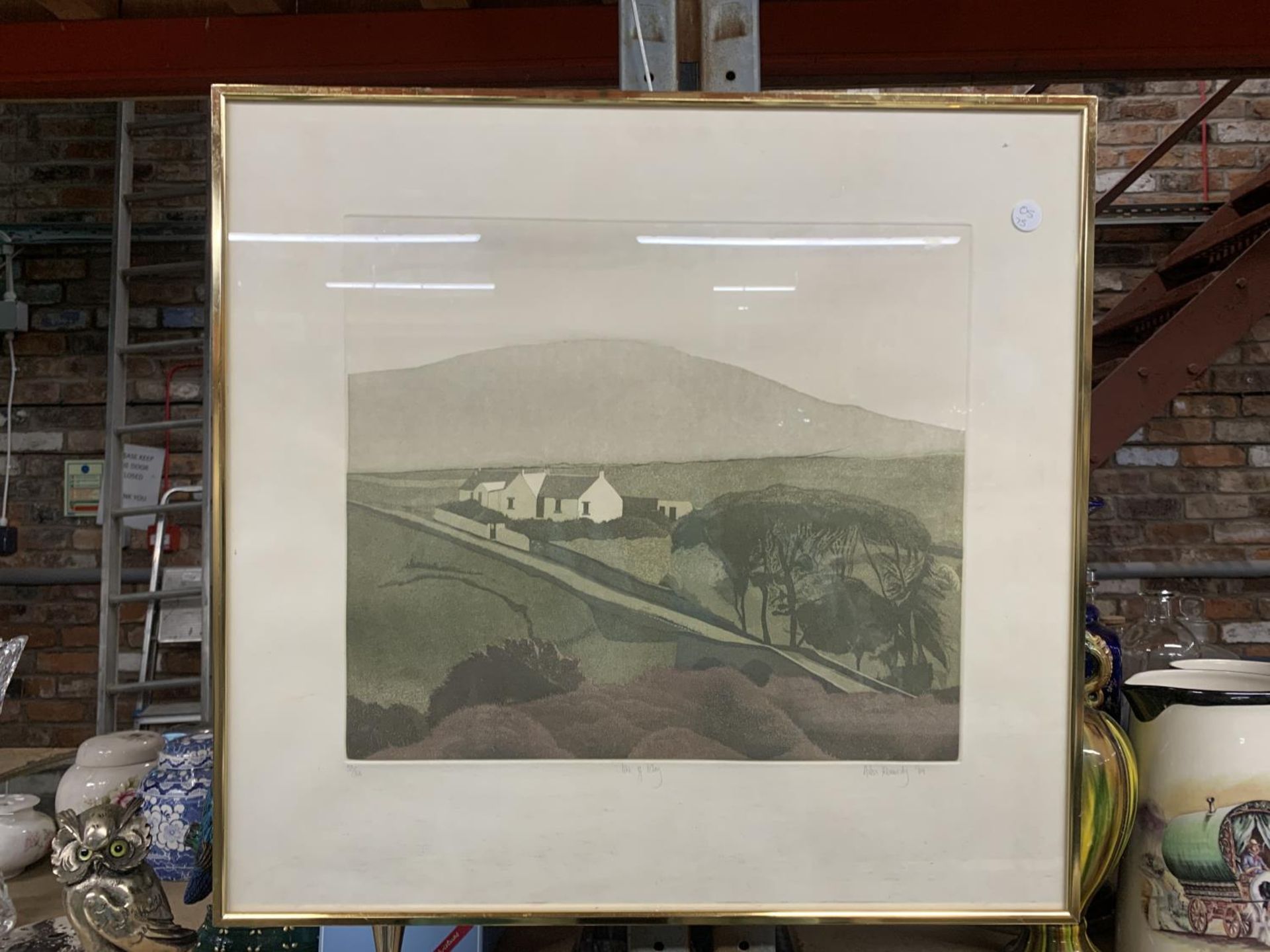 A 1949, SIGNED LIMITED EDITION 53/100 PRINT, BY ALAN KENNEDY OF THE ISLE OF ISLAY