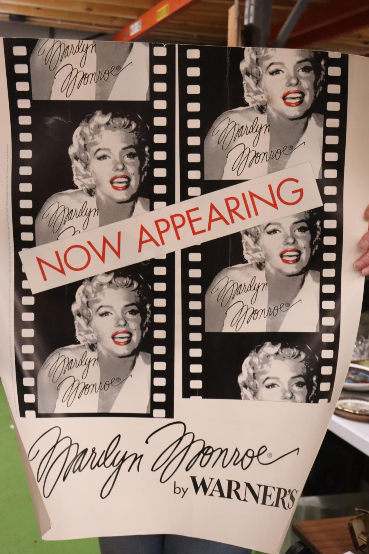 A MARILYN POSTER BY WARNER BROTHERS FROM THE FILM THE SEVEN YEAR HITCH