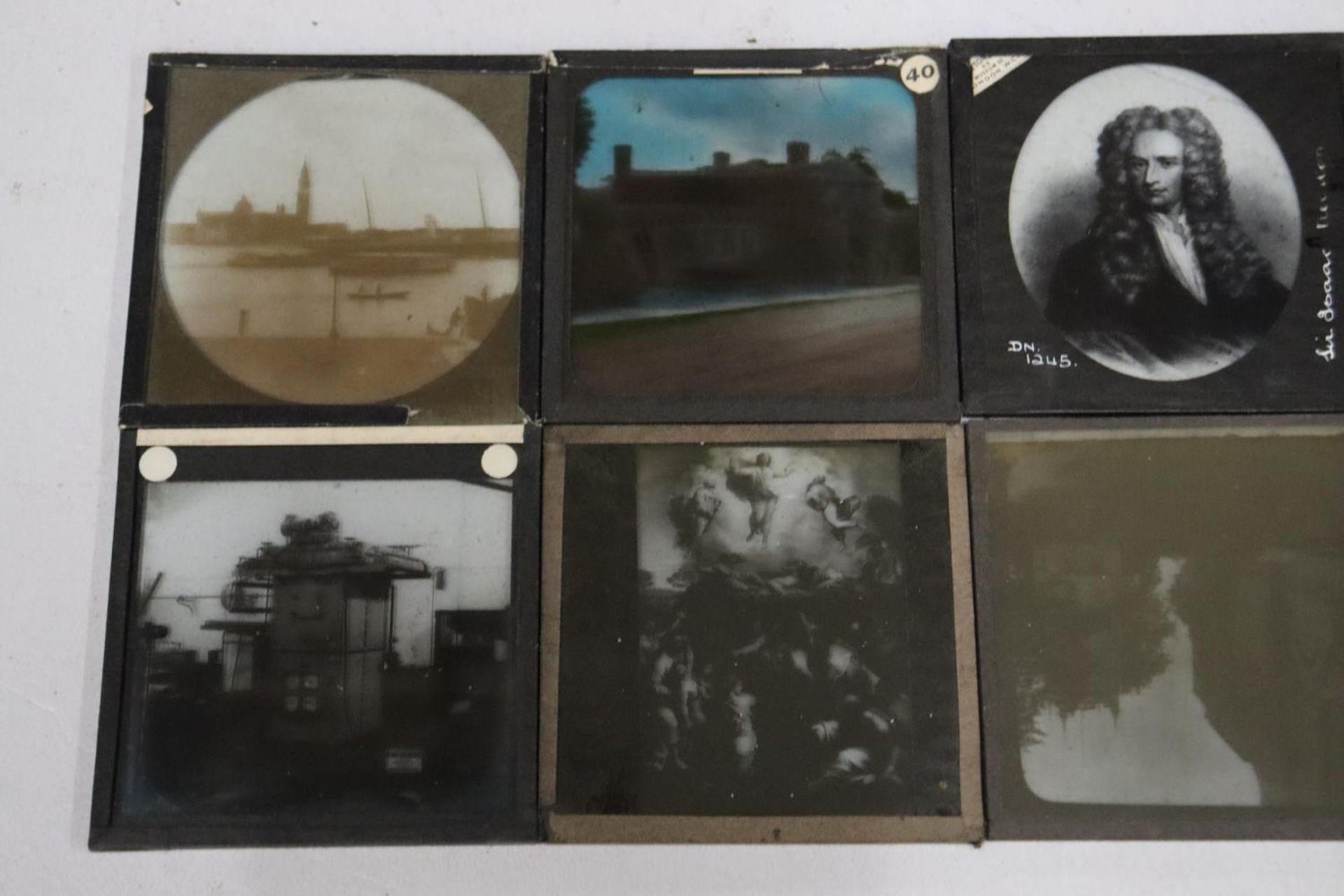 A SELECTION OF VICTORIAN MAGIC LANTERN SLIDES - Image 3 of 5