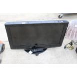 AN LG 32" TELEVISION AND REMOTE CONTROL, VENDOR STATES WORKING ORDER, NO WARRANTY GIVEN