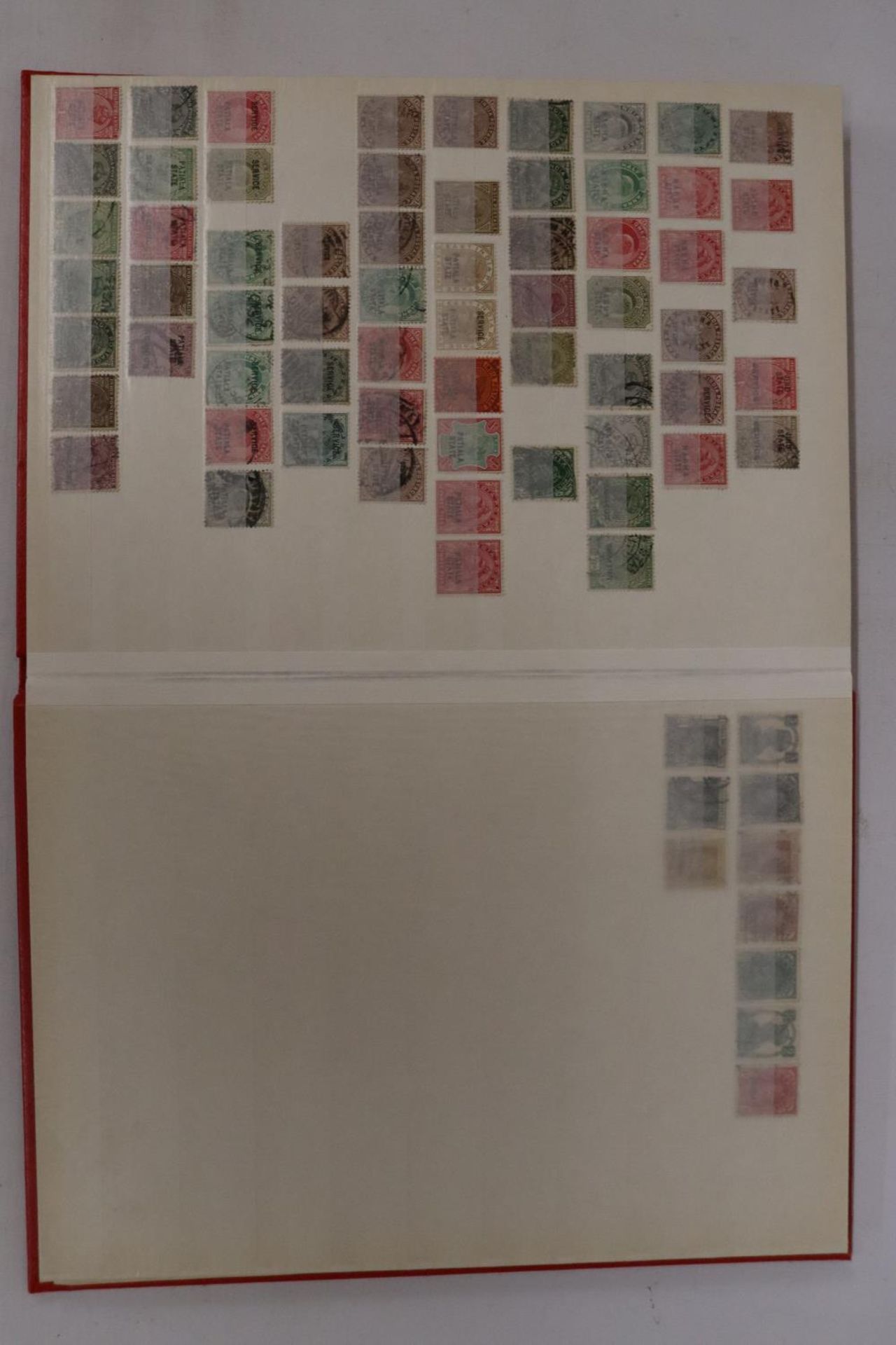 THE RED COMPASS STOCKBOOK HOUSING AN ECLECTIC COLLECTION OF GB AND BRITISH COMMONWEALTH MINT AND - Image 5 of 5