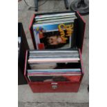 TWO BOXES OF MIXED LP'S VINYL