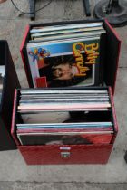 TWO BOXES OF MIXED LP'S VINYL