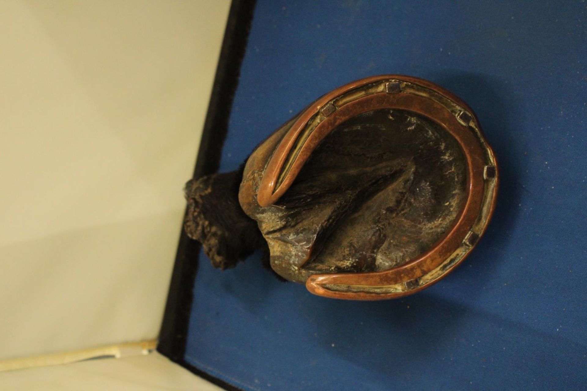 TWO VINTAGE ITEMS TO INCLUDE A MONOCULAR AND A HORSES HOOF - Image 3 of 7