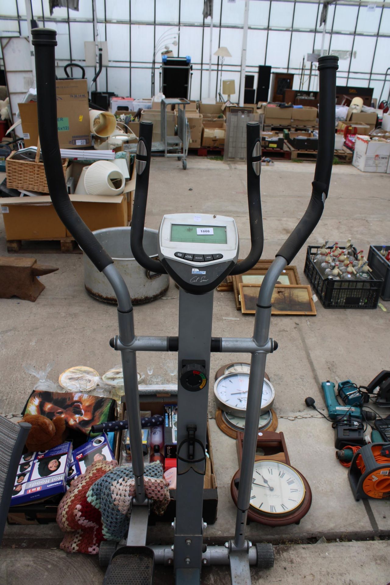 A CARL LEWIS CROSS TRAINER EXERCISE MACHINE - Image 2 of 3
