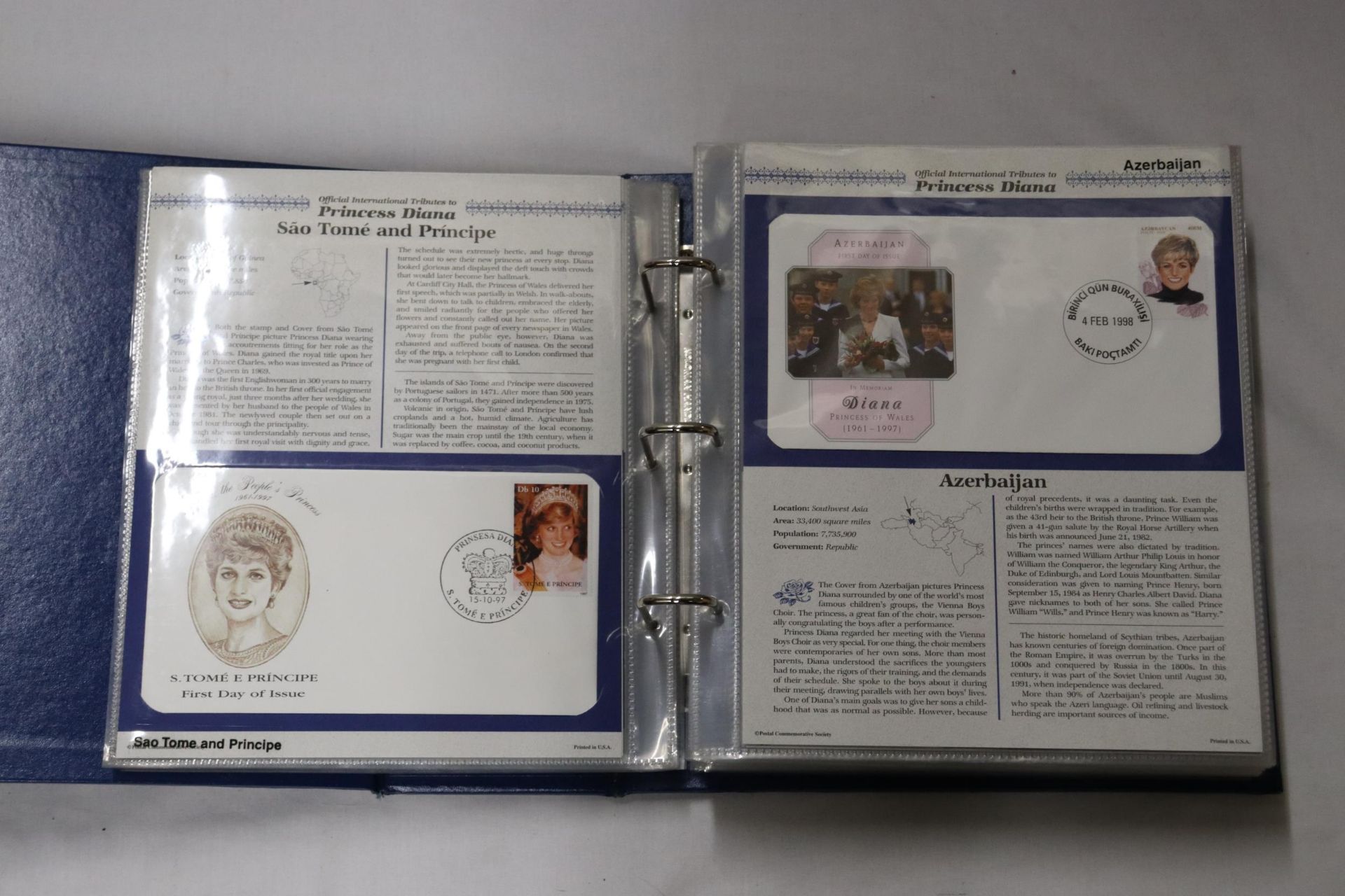 A FIVE BINDER THEMATIC COLLECTION TO INCLUDE RAILWAY X 3, PRINCESS DIANA AND CANADIAN - Image 4 of 4