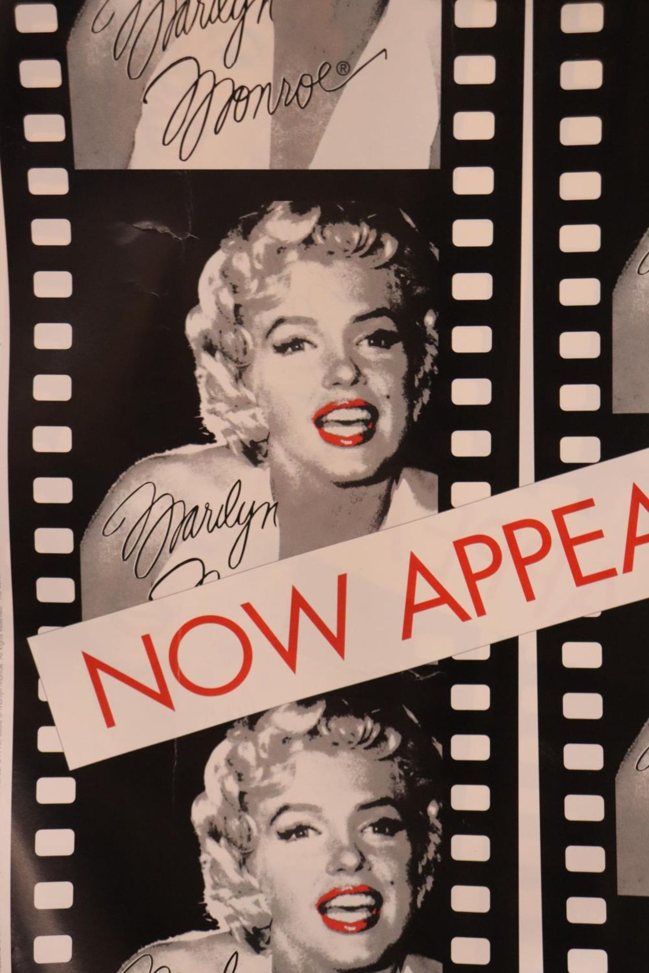 A MARILYN POSTER BY WARNER BROTHERS FROM THE FILM THE SEVEN YEAR HITCH - Image 2 of 4