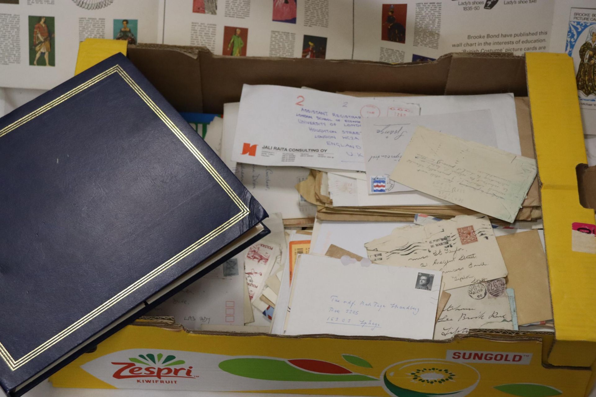A LARGE QUANTITY OF USED STAMPS ON ENVELOPES - Image 2 of 3