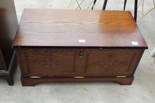 AN OAK CABINET