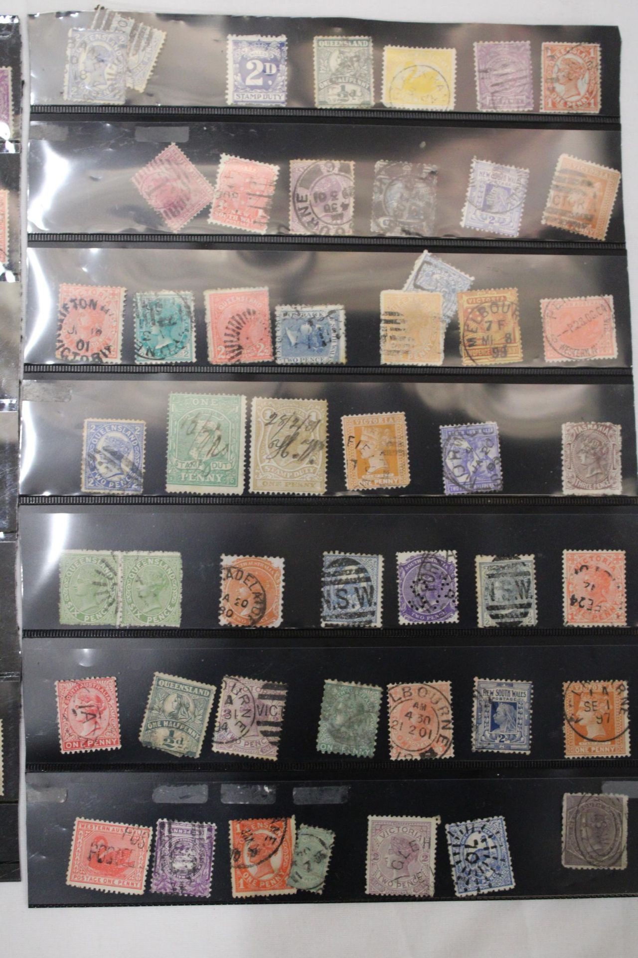 A COLLECTION OF VICTORIAN STATE STAMPS (2 PAGES) - Image 4 of 4