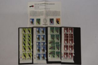 ZIMBABWE , A SUPERB ITEM COMPRISING 20 UNMOUNTED MINT MARGINAL, PLATE BLOCK, TRAFFIC LIGHT SETS OF