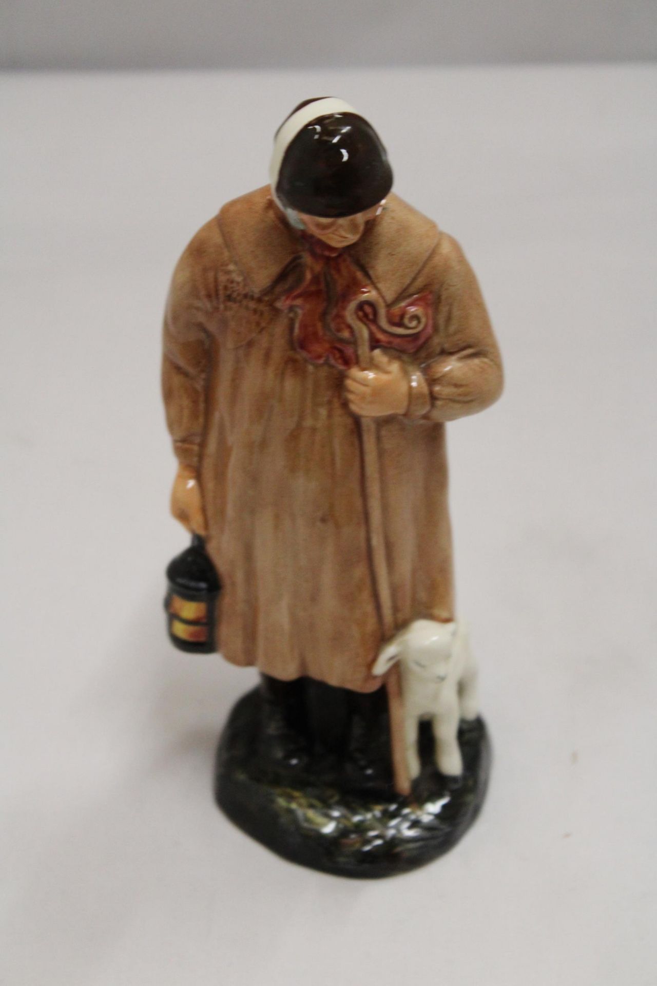 A ROYAL DOULTON FIGURE "THE SHEPHERD" HN 1975