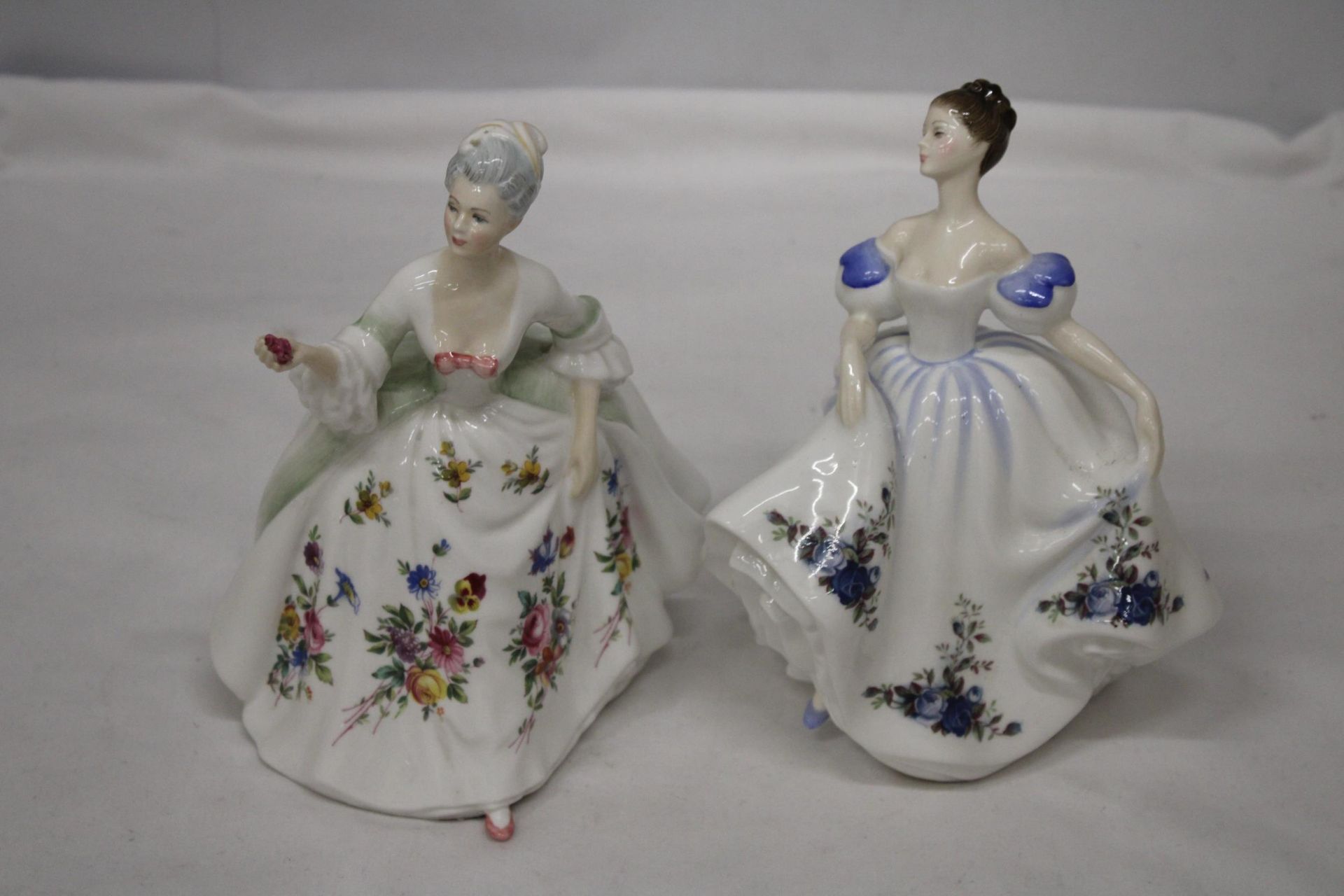 TWO ROYAL DOULTON FIGURES DIANA HN 2468 AND BEATRICE HN 3263