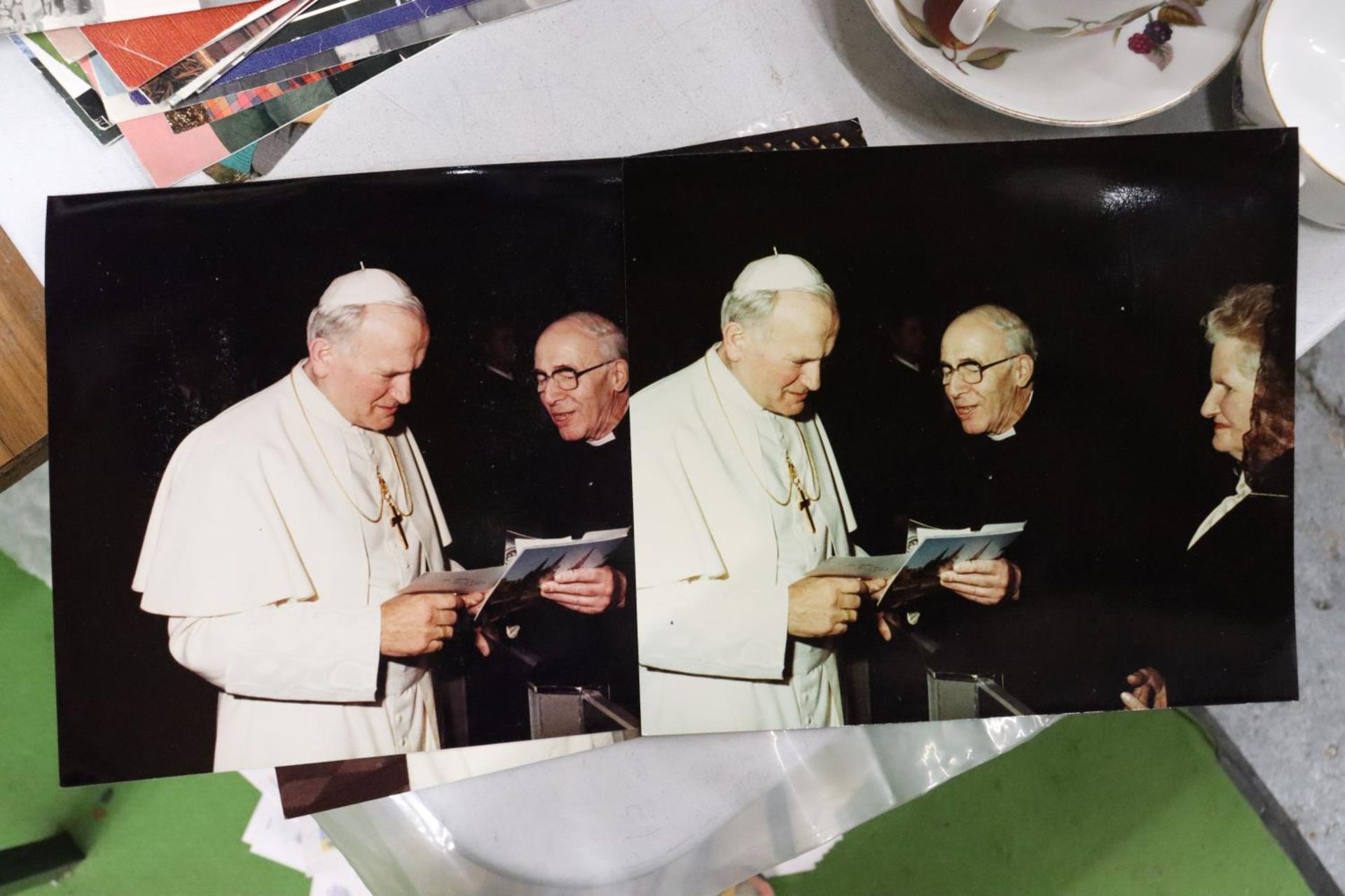 A COLLECTION OF PREVIOUSLY UNSEEN PHOTOS OF POPES, ARCHBISHOP OF CANTERBURY, ETC., - Image 5 of 5